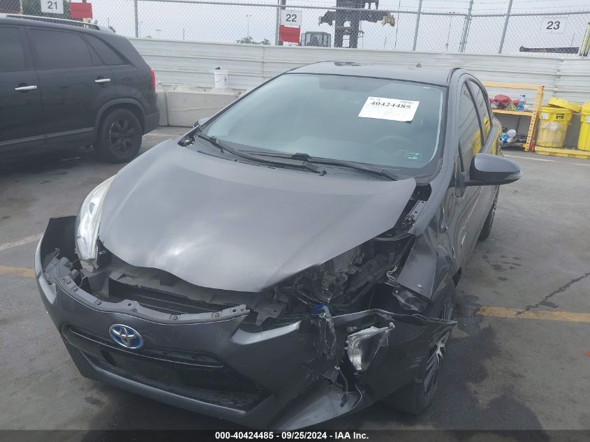 JTDKDTB33G1128842 2016 Toyota Prius C Two