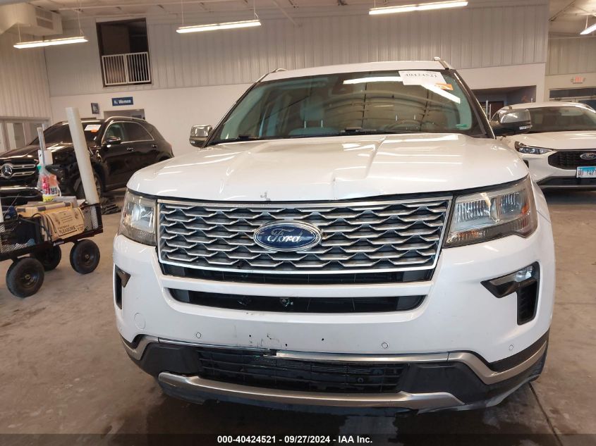 1FM5K8HT0JGB09012 2018 Ford Explorer Platinum