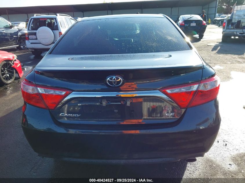 2015 Toyota Camry Se VIN: 4T1BF1FK6FU976092 Lot: 40424527