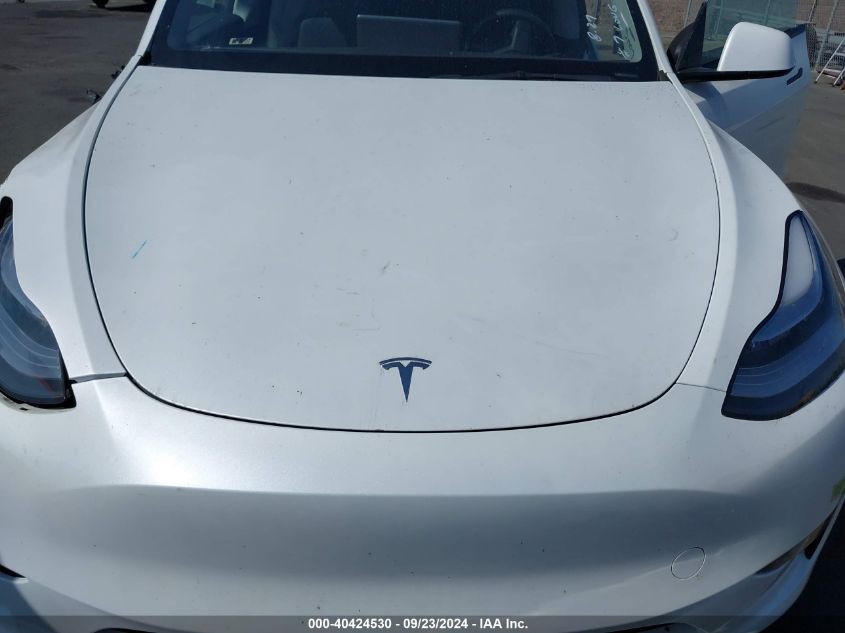 2023 Tesla Model Y Awd/Long Range Dual Motor All-Wheel Drive VIN: 7SAYGDEEXPA083359 Lot: 40424530