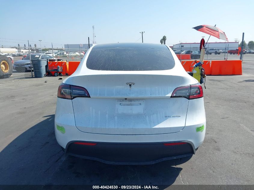 2023 Tesla Model Y Awd/Long Range Dual Motor All-Wheel Drive VIN: 7SAYGDEEXPA083359 Lot: 40424530