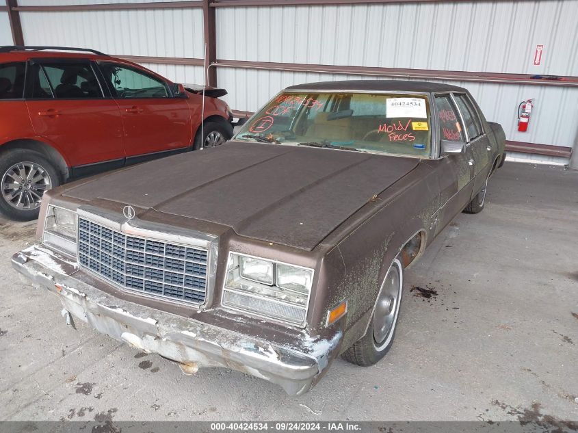 1981 Plymouth Gran Fury VIN: 1P3BR27K3BA104741 Lot: 40424534