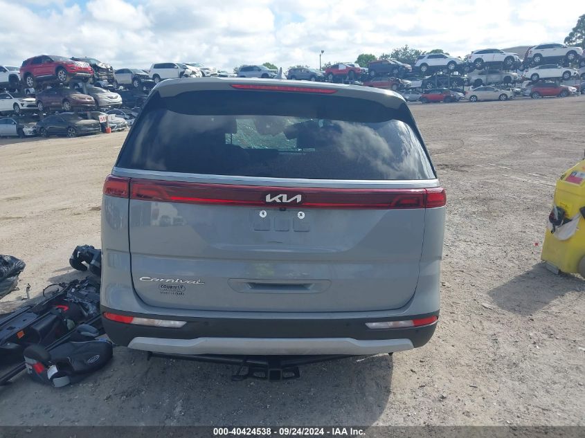 KNDNC5H36N6187497 2022 Kia Carnival Mpv Ex