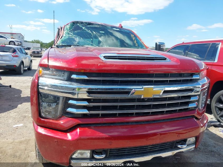 2022 Chevrolet Silverado 2500Hd 4Wd Standard Bed High Country VIN: 1GC4YREY9NF235837 Lot: 40424543