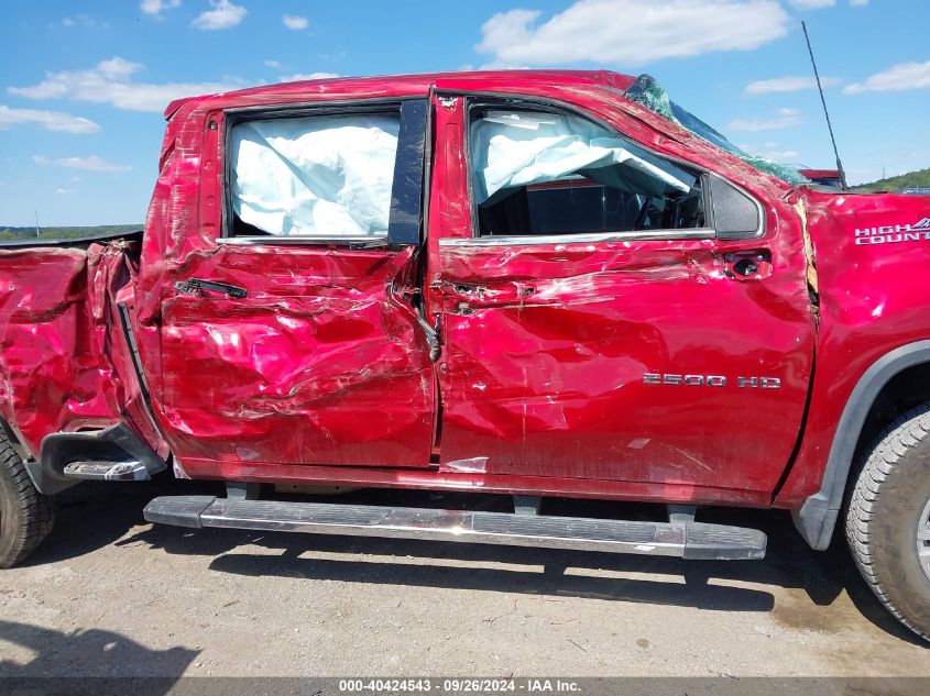 2022 Chevrolet Silverado 2500Hd 4Wd Standard Bed High Country VIN: 1GC4YREY9NF235837 Lot: 40424543