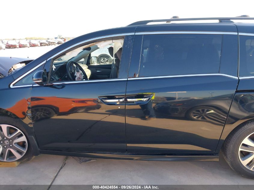 2014 Honda Odyssey Touring/Touring Elite VIN: 5FNRL5H90EB107847 Lot: 40424554