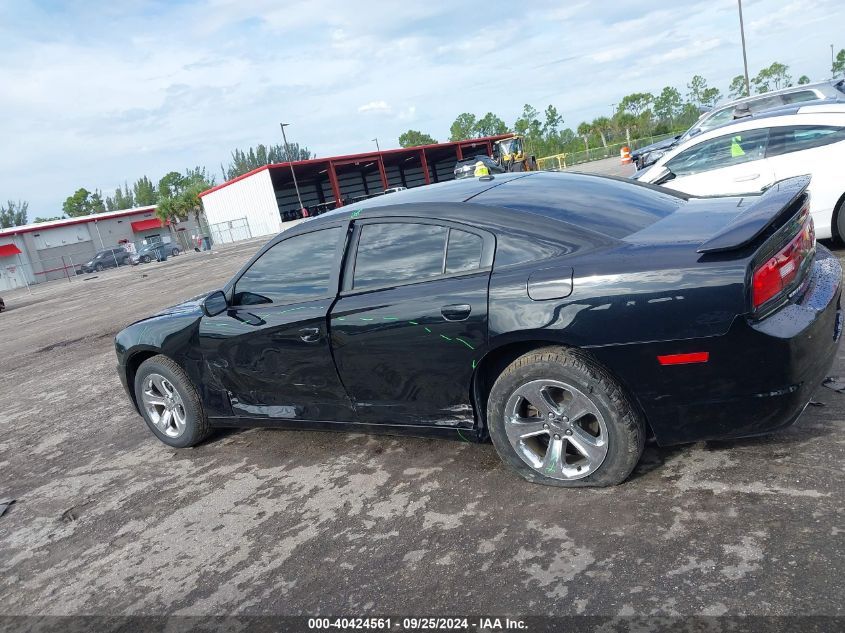 2014 Dodge Charger Sxt VIN: 2C3CDXHG7EH232355 Lot: 40424561