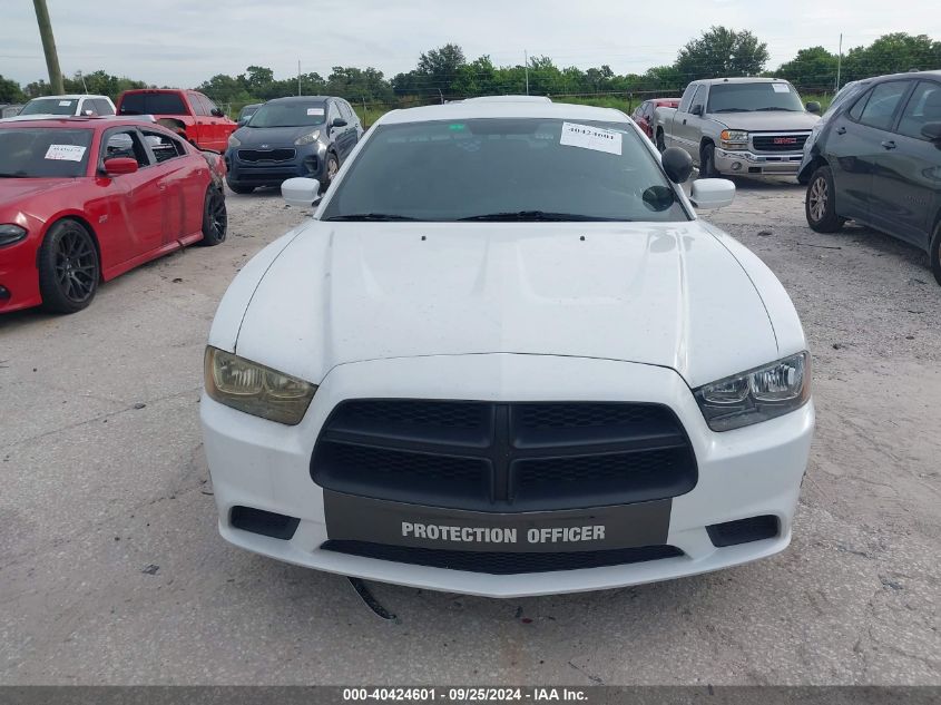 2013 Dodge Charger Police VIN: 2C3CDXAG5DH592281 Lot: 40424601