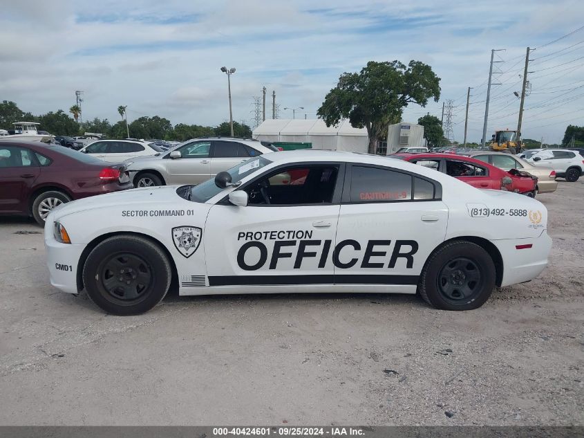 2013 Dodge Charger Police VIN: 2C3CDXAG5DH592281 Lot: 40424601