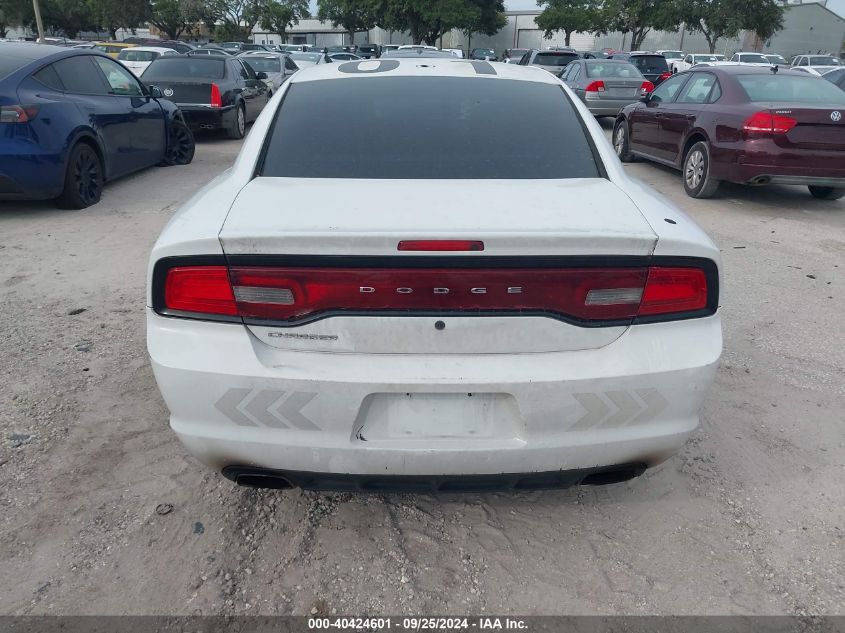 2013 Dodge Charger Police VIN: 2C3CDXAG5DH592281 Lot: 40424601