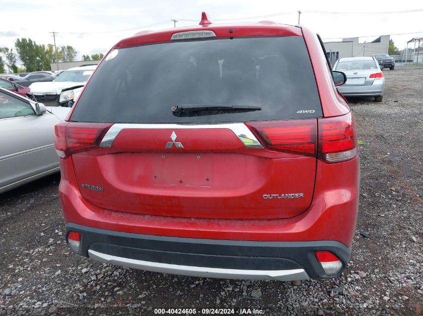 2018 Mitsubishi Outlander Es VIN: JA4AZ3A30JZ056841 Lot: 40424605