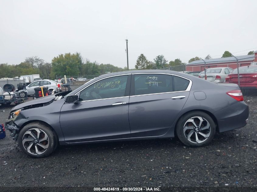 2016 Honda Accord Ex-L V-6 VIN: 1HGCR3F8XGA033093 Lot: 40424619