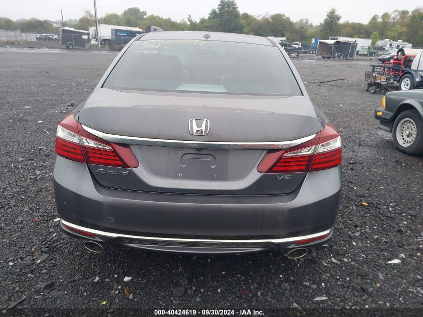 2016 Honda Accord Ex-L V-6 VIN: 1HGCR3F8XGA033093 Lot: 40424619