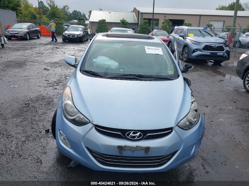 2012 Hyundai Elantra Limited (Ulsan Plant) VIN: KMHDH4AE8CU390978 Lot: 40424621