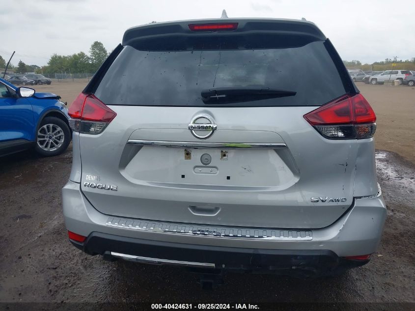 2018 Nissan Rogue Sv VIN: 5N1AT2MV0JC832706 Lot: 40424631