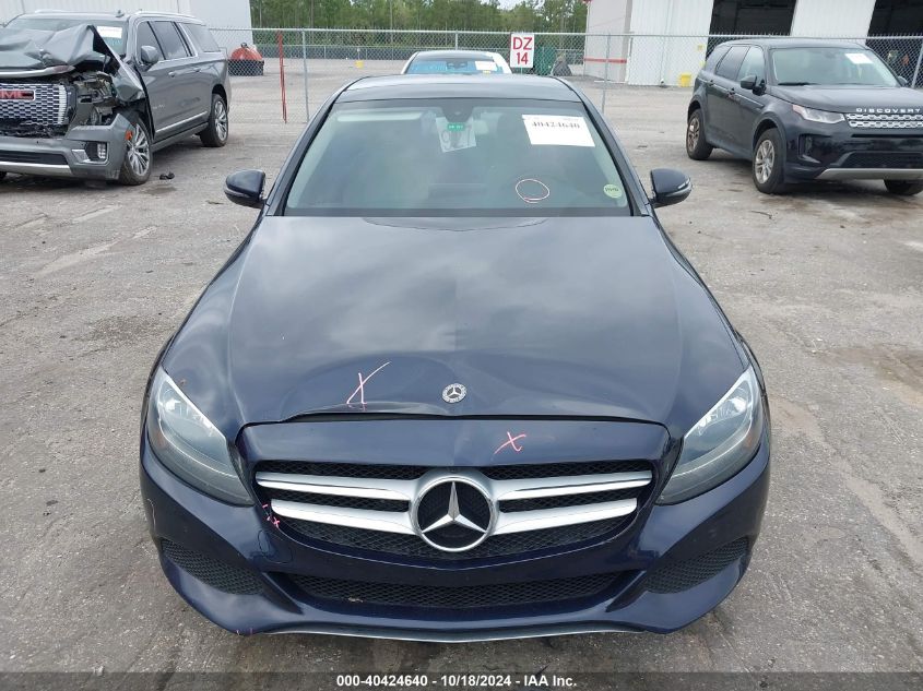 2018 Mercedes-Benz C 300 VIN: 55SWF4JB5JU234393 Lot: 40424640