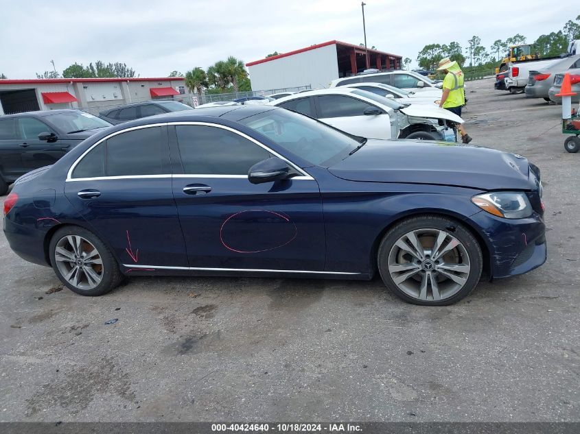 2018 Mercedes-Benz C 300 VIN: 55SWF4JB5JU234393 Lot: 40424640