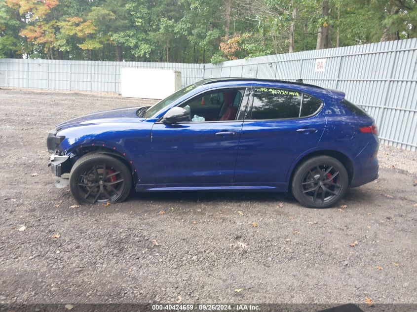 2021 Alfa Romeo Stelvio Ti Awd VIN: ZASPAKBNXM7D08071 Lot: 40424659