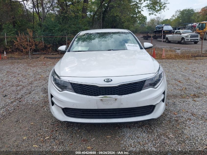 2016 Kia Optima Lx VIN: KNAGT4L38G5093413 Lot: 40424688