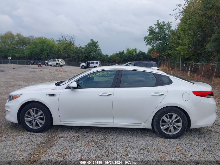 2016 Kia Optima Lx VIN: KNAGT4L38G5093413 Lot: 40424688