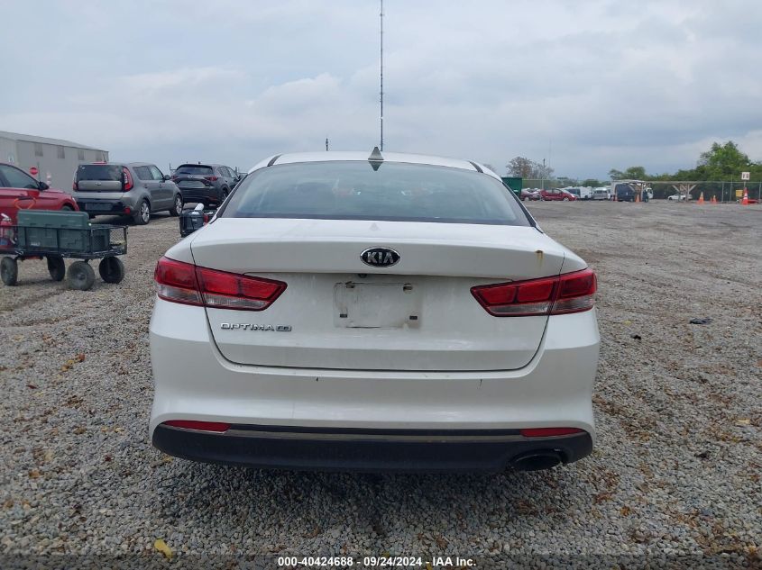 2016 Kia Optima Lx VIN: KNAGT4L38G5093413 Lot: 40424688