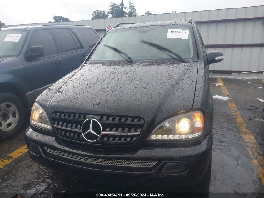 2004 Mercedes-Benz Ml 500 4Matic VIN: 4JGAB75E24A486348 Lot: 40424711