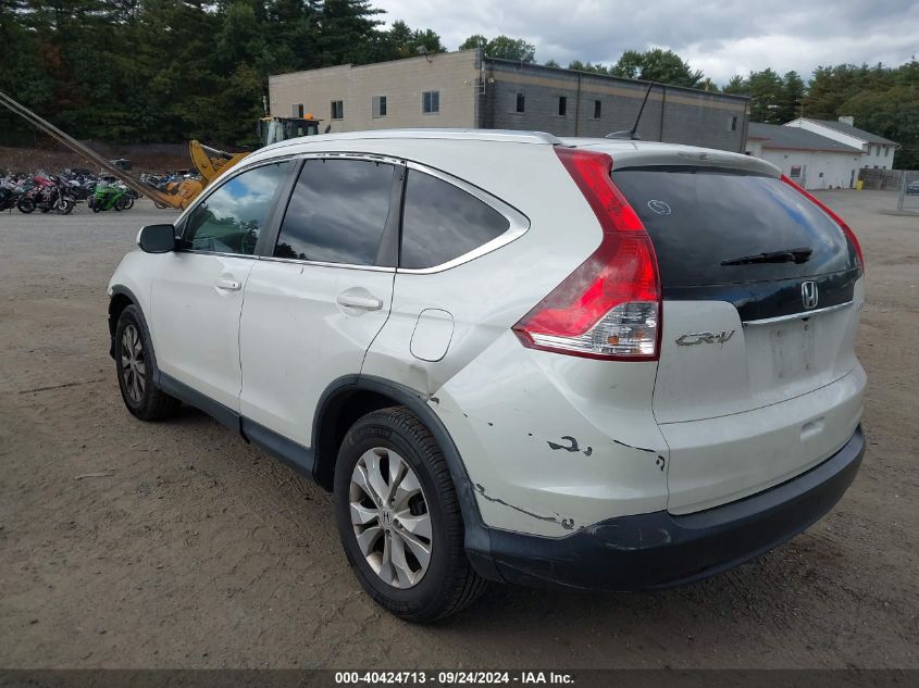 2014 Honda Cr-V Ex-L VIN: 5J6RM4H74EL102874 Lot: 40424713