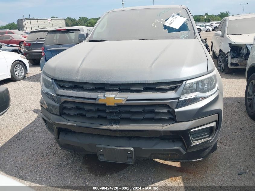 2022 Chevrolet Colorado 2Wd Short Box Lt VIN: 1GCGSCEN6N1222722 Lot: 40424720