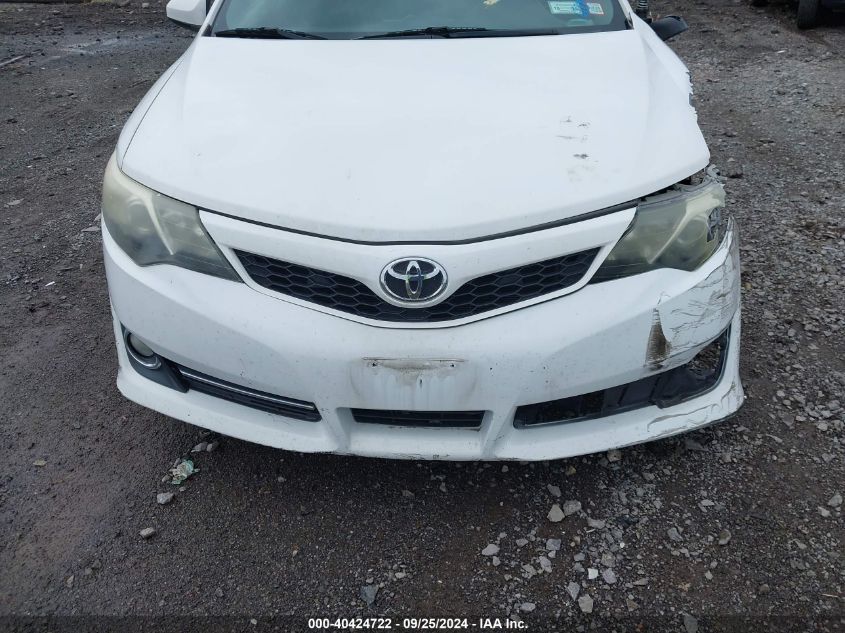 2012 Toyota Camry Se VIN: 4T1BF1FK8CU552392 Lot: 40424722