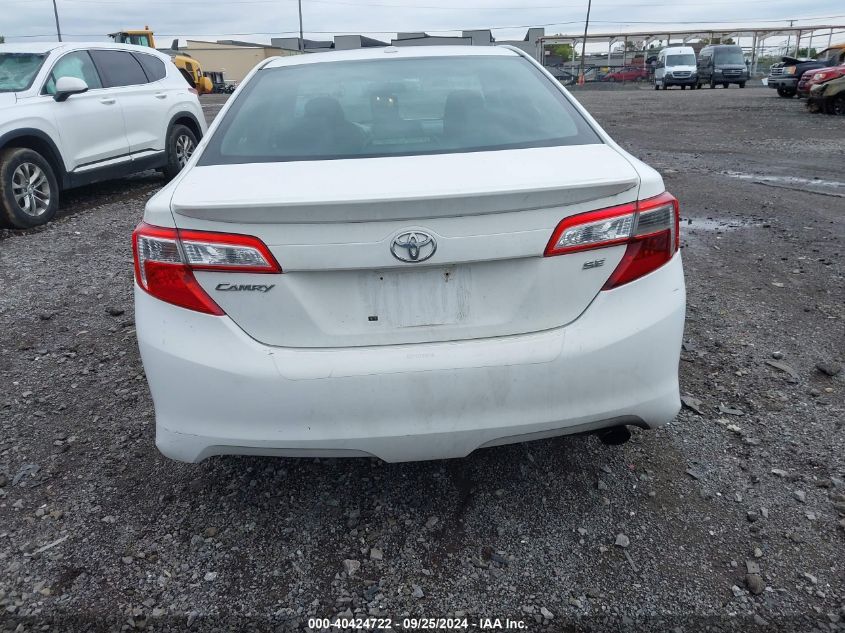 2012 Toyota Camry Se VIN: 4T1BF1FK8CU552392 Lot: 40424722