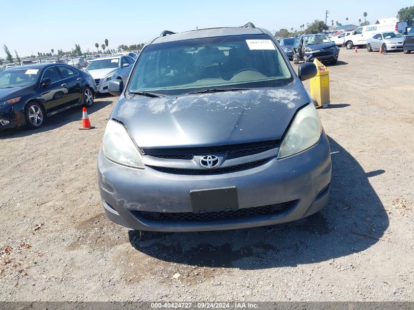 2006 Toyota Sienna Ce VIN: 5TDZA23C16S487818 Lot: 40424727