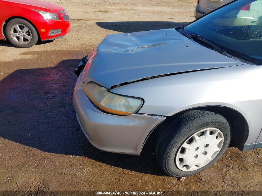 2001 Honda Accord 2.3 Lx VIN: 1HGCG56421A080494 Lot: 40424745