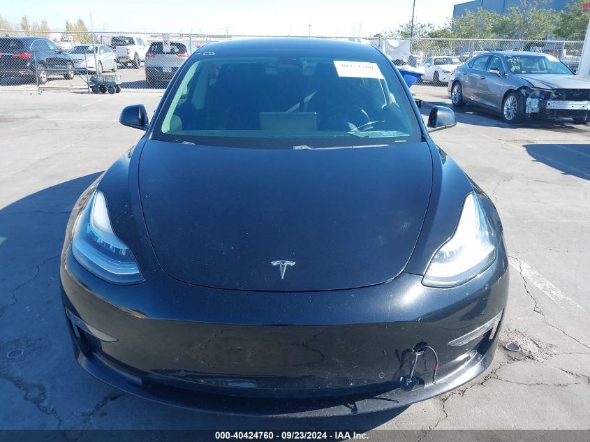 2018 Tesla Model 3 Long Range/Performance VIN: 5YJ3E1EB4JF082378 Lot: 40424760