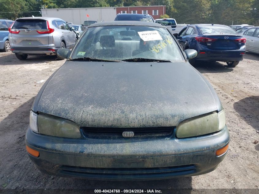 1996 Geo Prizm Lsi VIN: 1Y1SK5268TZ000566 Lot: 40424768