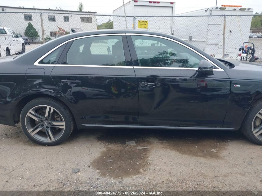 2018 Audi A4 2.0T Premium/2.0T Tech Premium VIN: WAUENAF45JA026268 Lot: 40424772