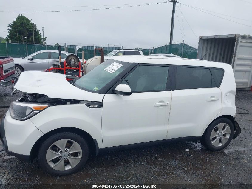 2014 Kia Soul VIN: KNDJN2A2XE7012852 Lot: 40424786