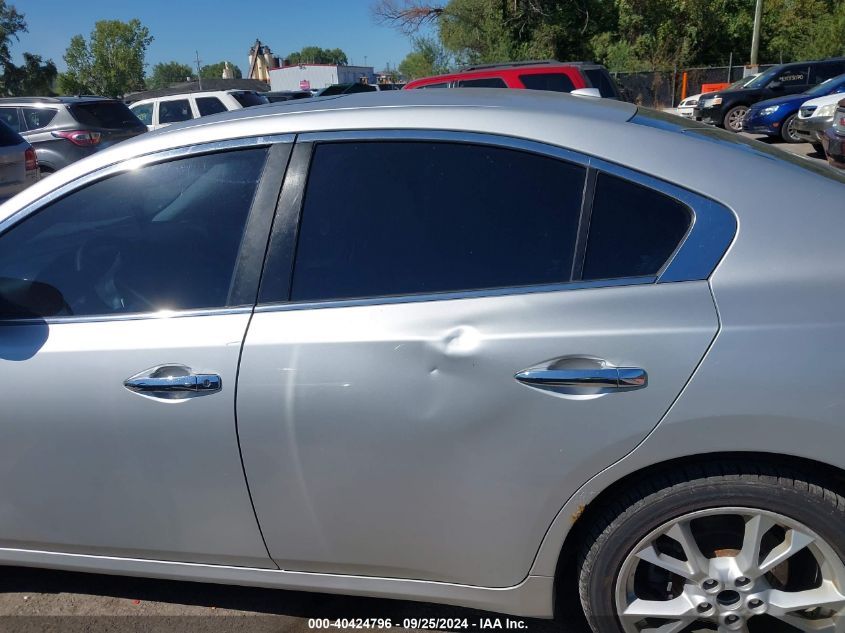 2012 Nissan Maxima 3.5 Sv VIN: 1N4AA5AP7CC801480 Lot: 40424796