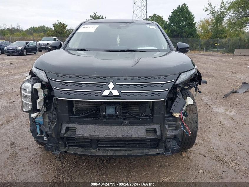 2022 Mitsubishi Outlander Es 2.5 S-Awc VIN: JA4J4TA83NZ015412 Lot: 40424799