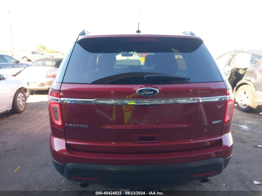 1FM5K8F86DGA64161 2013 Ford Explorer Limited