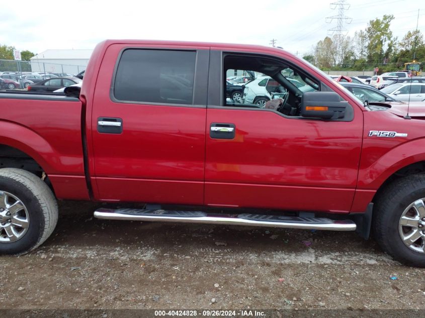 2013 Ford F150 Supercrew VIN: 1FTFW1EF3DKE01466 Lot: 40424828