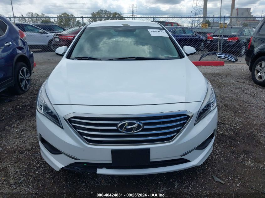 5NPE24AF5GH339263 2016 Hyundai Sonata Se