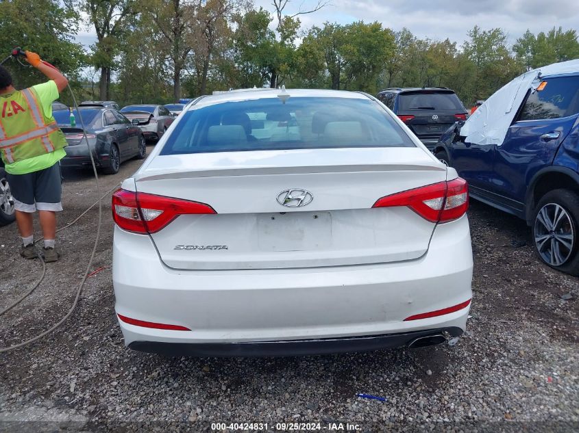 5NPE24AF5GH339263 2016 Hyundai Sonata Se