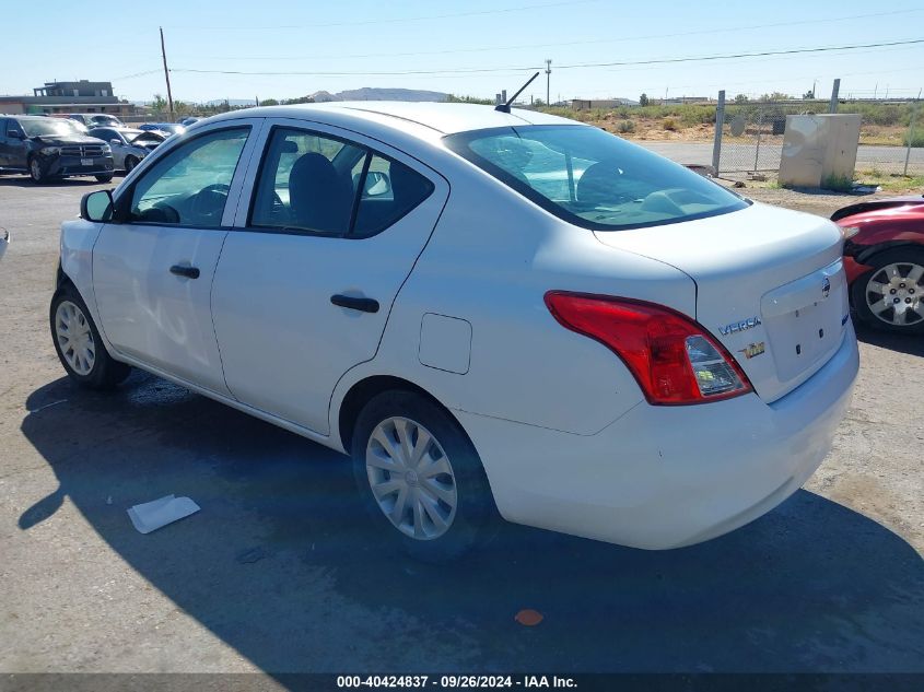 2013 Nissan Versa 1.6 S VIN: 3N1CN7AP7DL874876 Lot: 40424837