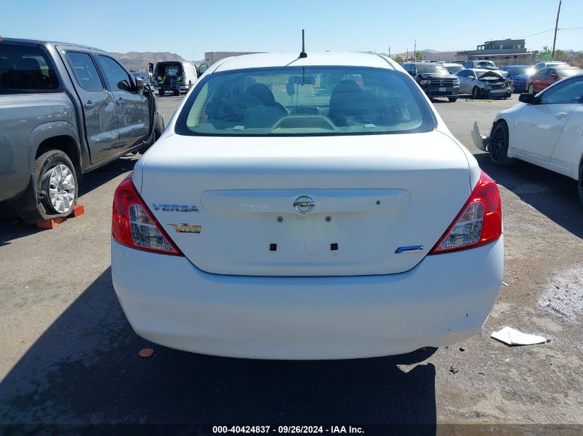 2013 Nissan Versa 1.6 S VIN: 3N1CN7AP7DL874876 Lot: 40424837