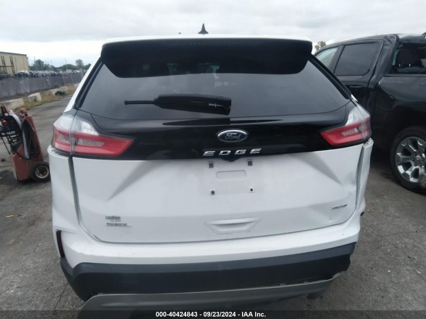 2022 Ford Edge Sel VIN: 2FMPK4J91NBA53157 Lot: 40424843