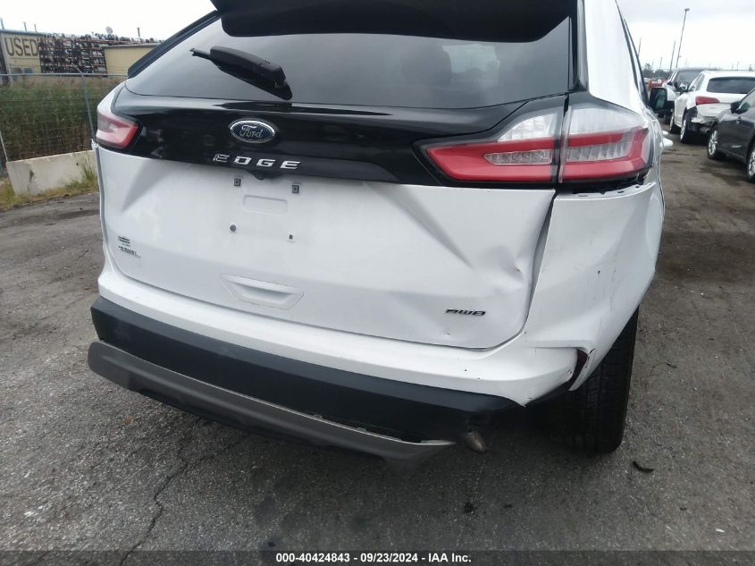 2022 Ford Edge Sel VIN: 2FMPK4J91NBA53157 Lot: 40424843