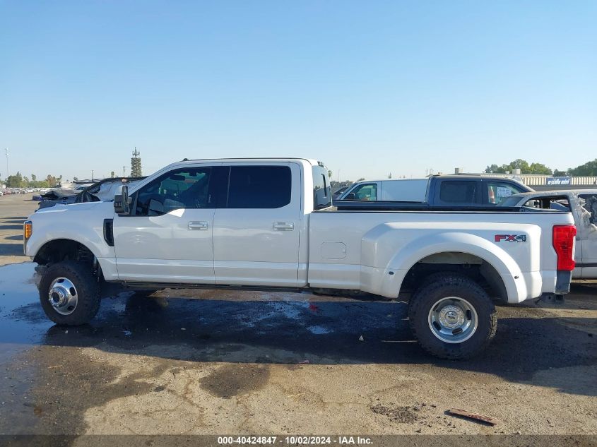 1FT8W3DT1HEE83374 2017 Ford F-350 Lariat