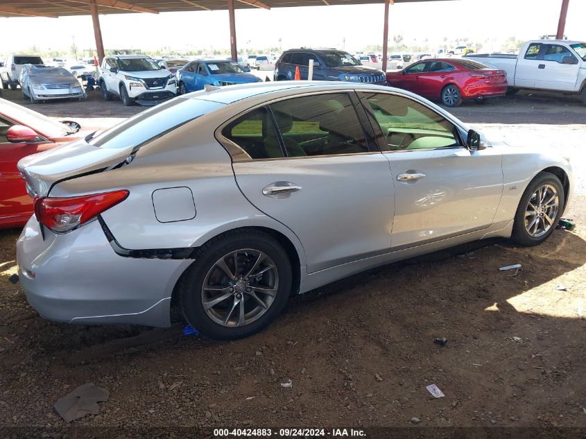 2017 Infiniti Q50 Premium/Sport/Se VIN: JN1EV7AR0HM839120 Lot: 40424883