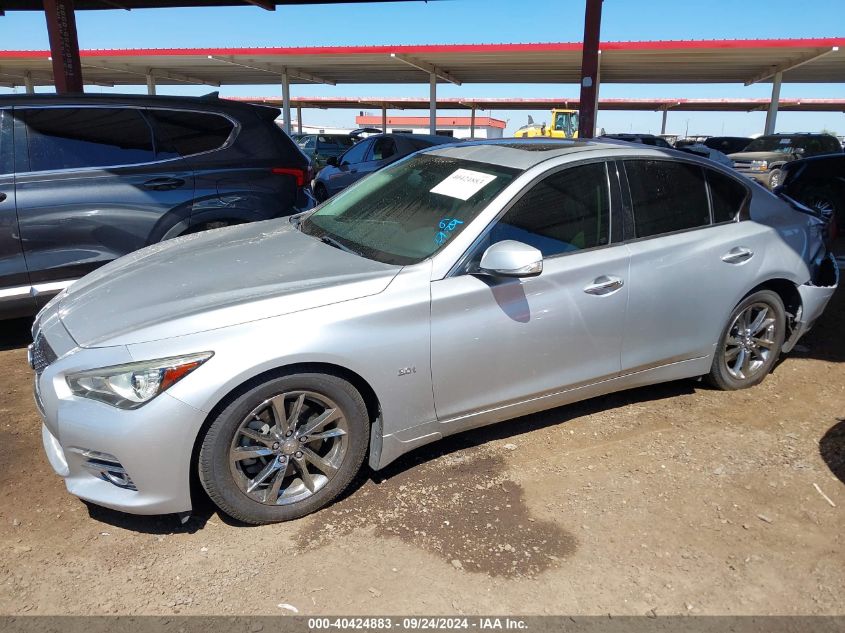 2017 Infiniti Q50 Premium/Sport/Se VIN: JN1EV7AR0HM839120 Lot: 40424883