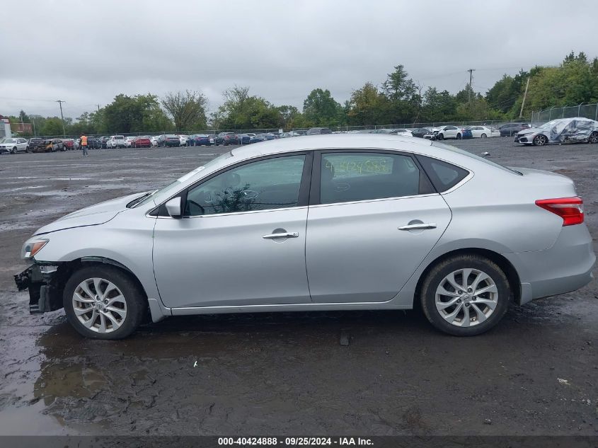 2019 Nissan Sentra Sv VIN: 3N1AB7AP9KY439602 Lot: 40424888